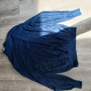 Pronto Uomo Navy Blue Sweater